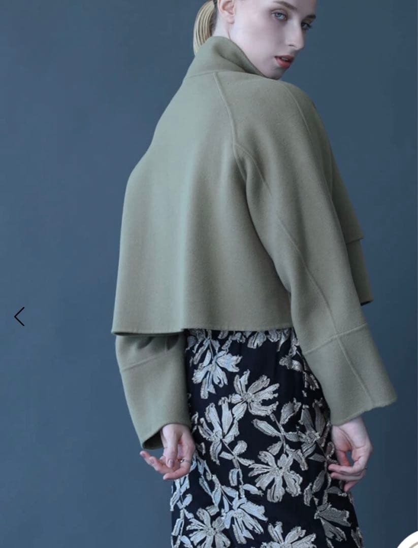 ヤマダヤ　Aga アーガ　ダブルメルトン3wayコート　ウール90