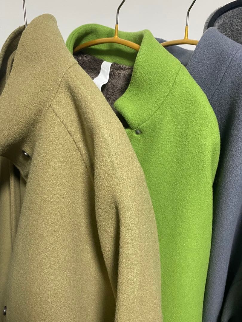 ヤマダヤ　Aga アーガ　ダブルメルトン3wayコート　ウール90