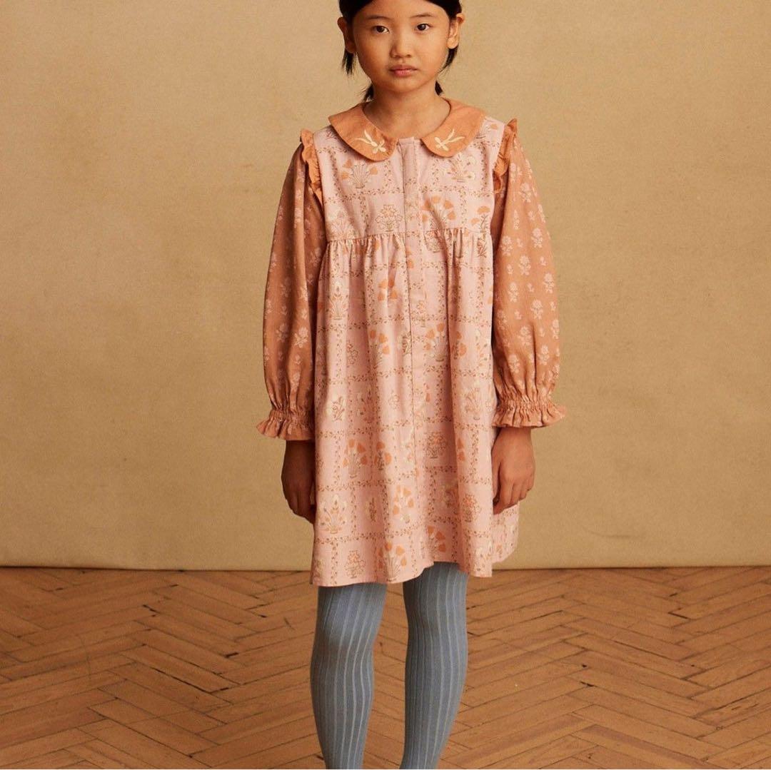 【金まで　着1】apolina maya shirtsdress 3-5y