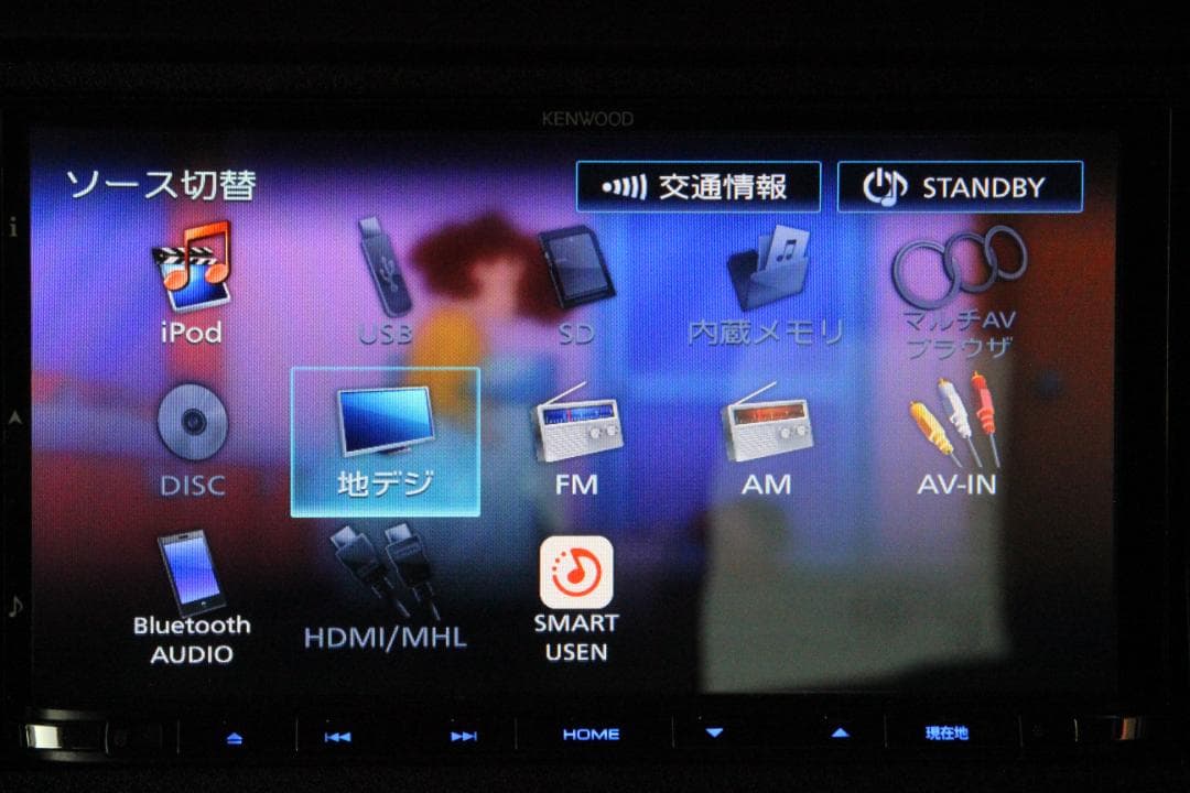 【訳あり】KENWOOD カーナビ MDV-Z905