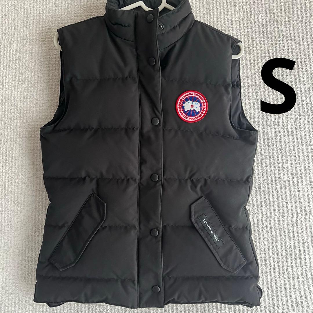 【美品✨】カナダグース 黒 ダウンベスト　レディース　S ブラック