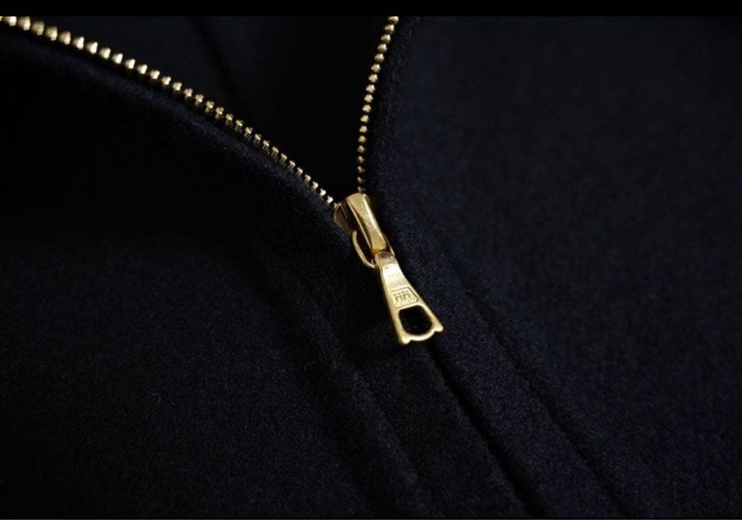 ブラミンク ダブルフェイス フーデッド コート定価17万 極美品