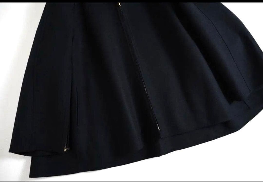 ブラミンク ダブルフェイス フーデッド コート定価17万 極美品