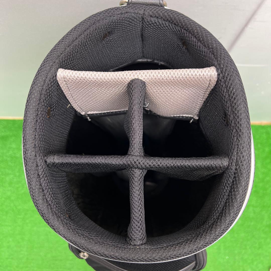 Fitway フィットウェイ　8インチ　ブラック　ゴルフバッグ　メンズ　中古品