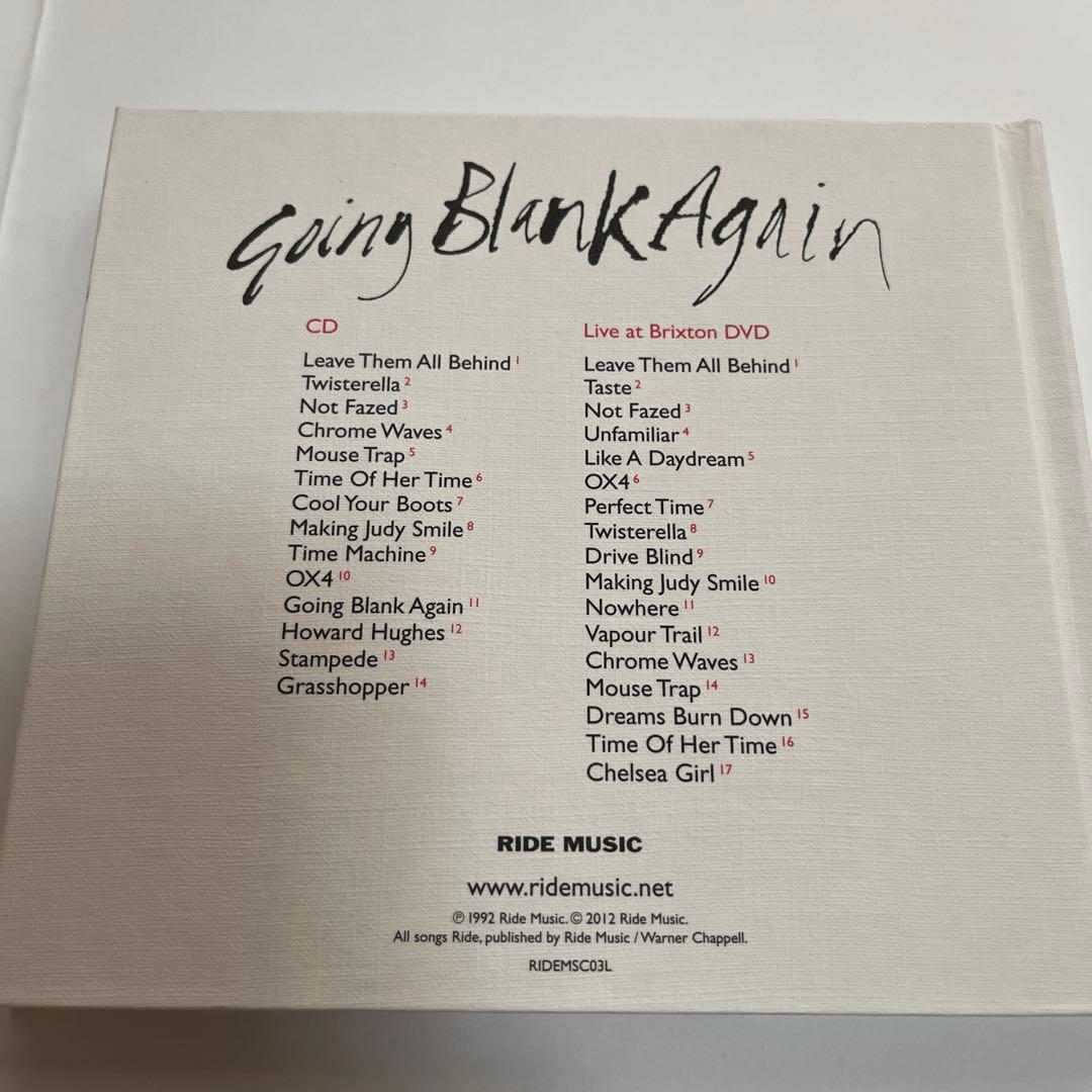 ゴーイング・ブランク・アゲイン 20周年記念エディション