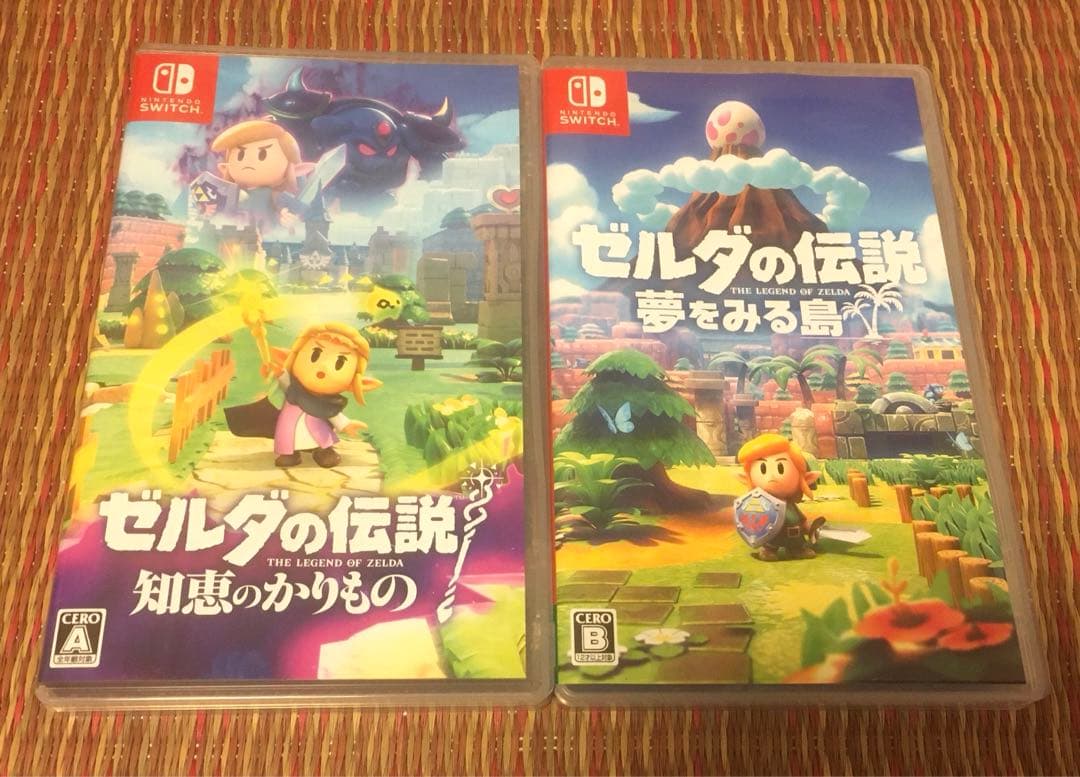Switch ゼルダの伝説 知恵のかりもの　ゼルダの伝説 夢をみる島セット