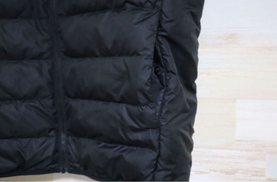 新品 XOサイズ adidasメンズ　エッセンシャルズ ダウンベスト 黒