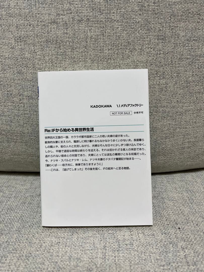Re:IFから始める異世界生活　リゼロ 小説 Re:ゼロから始める異世界生活