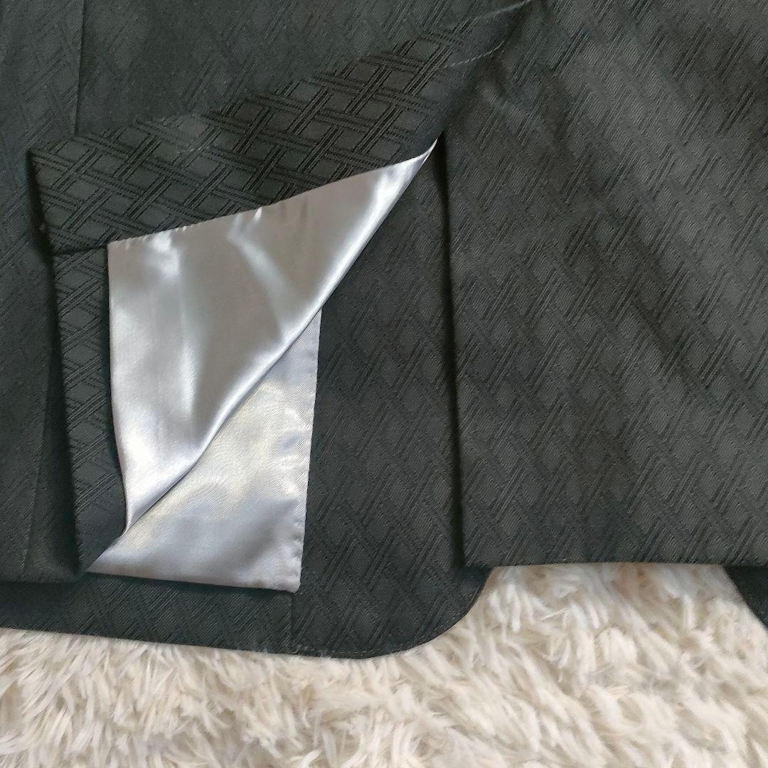 トルネードマート セットアップ ベルボトム ジオメトリック柄 ブラック L