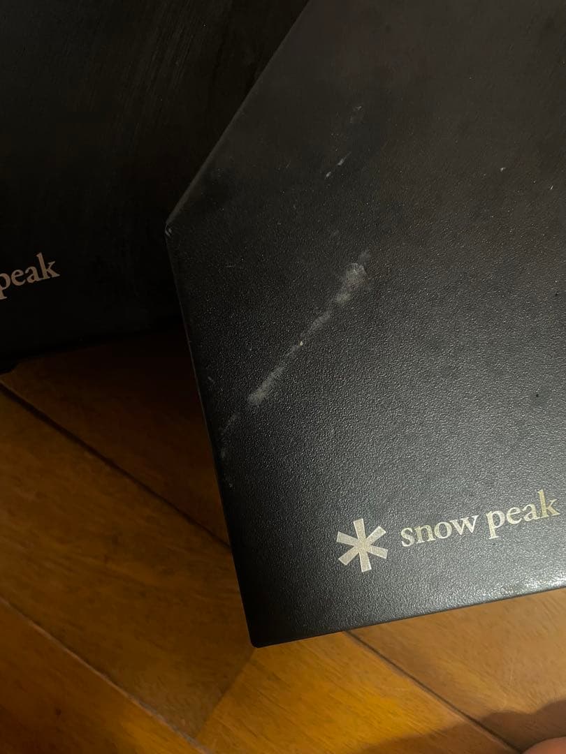 peak スノーピーク ジカロテーブル 焚き火 FES-011 黒