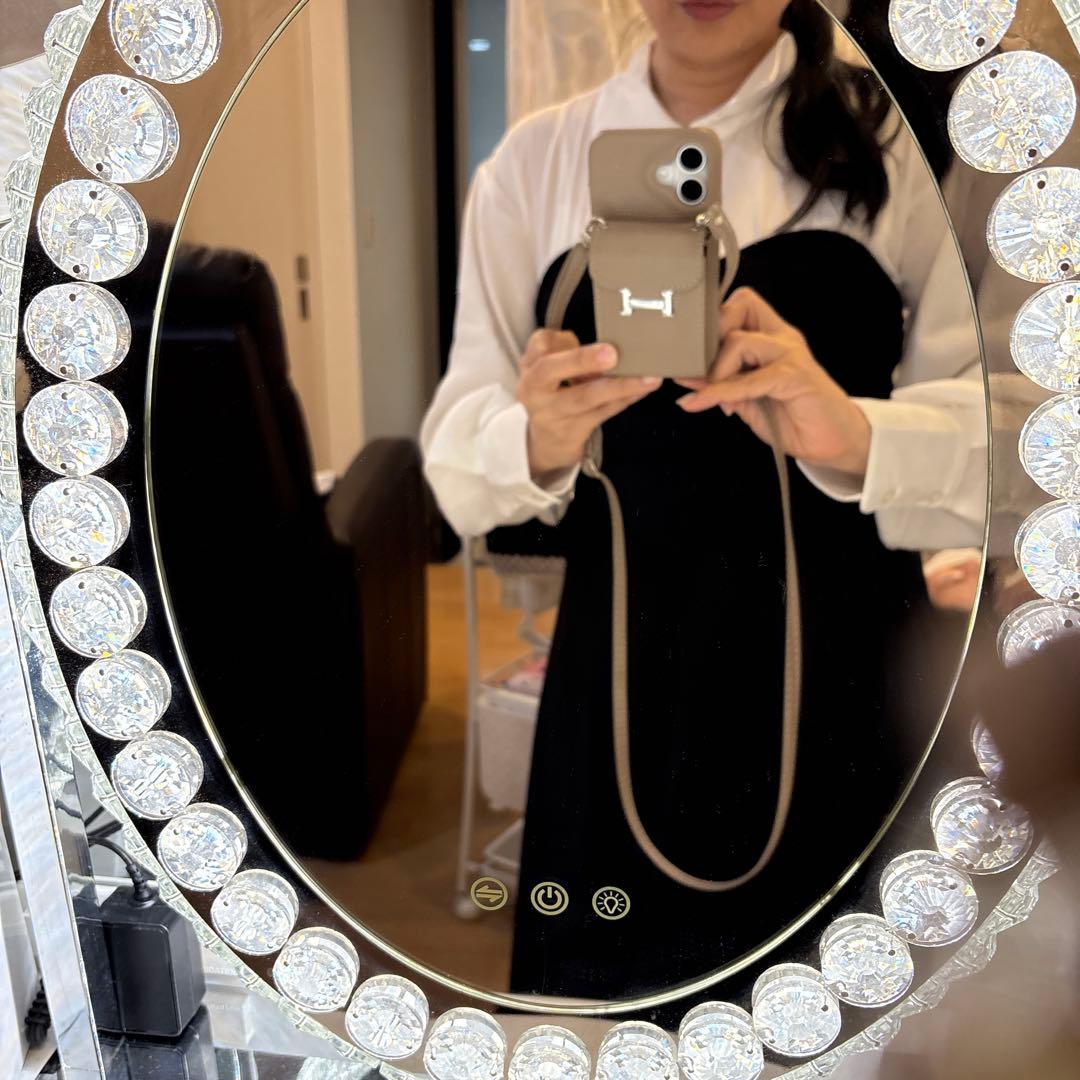 愛　フランフラン ブリエ ハリウッドミラー ラウンド