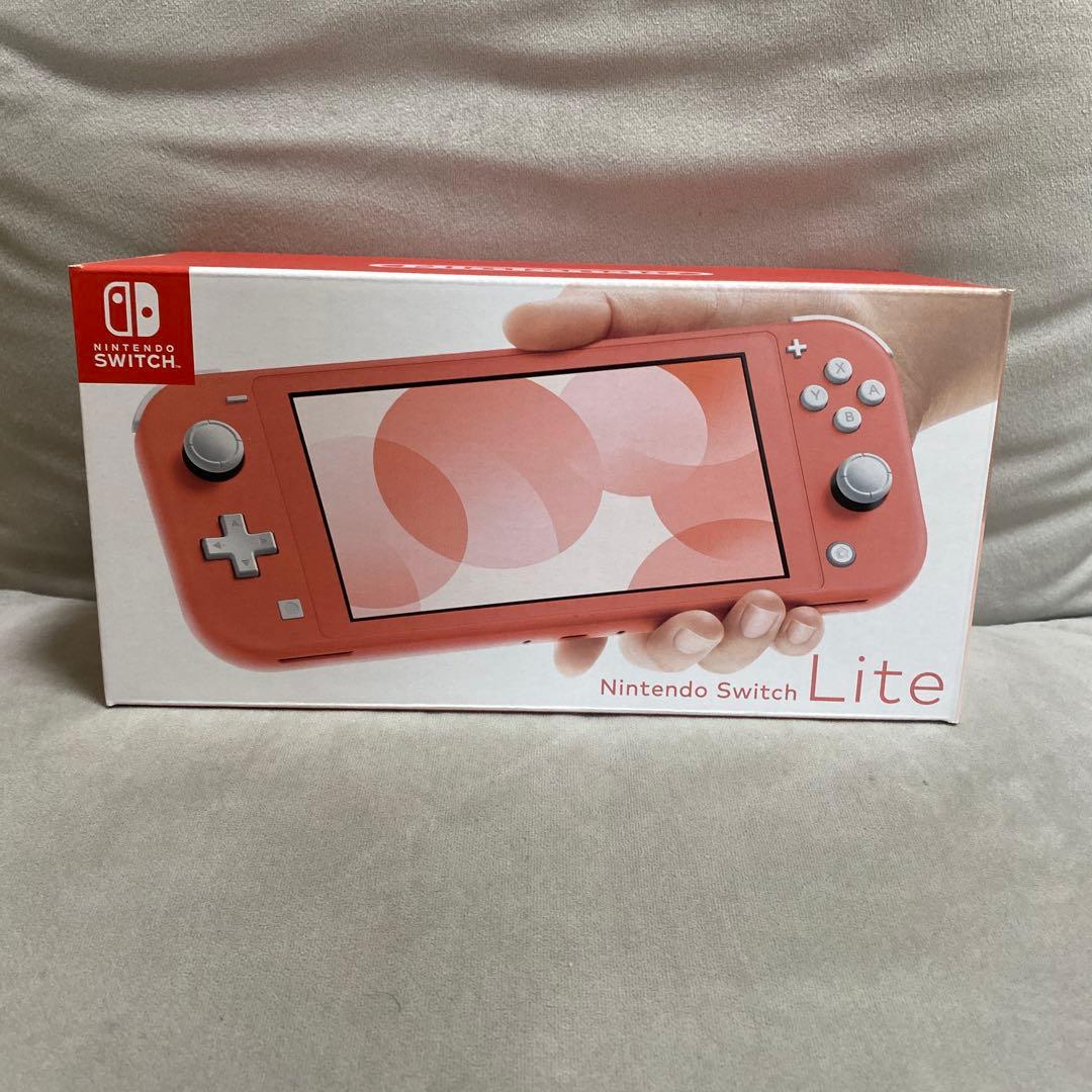 Nintendo Switch LITE コーラル保証あり