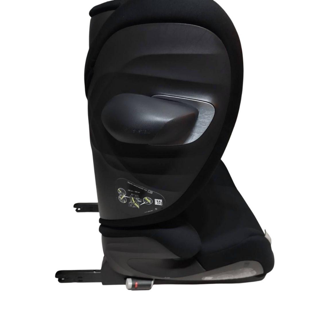 【未使用に近い】 CYBEX SOLUTION G i-FIX ムーンブラック