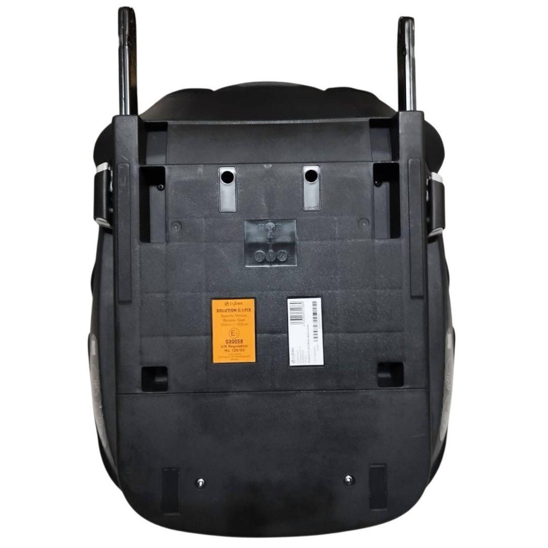【未使用に近い】 CYBEX SOLUTION G i-FIX ムーンブラック