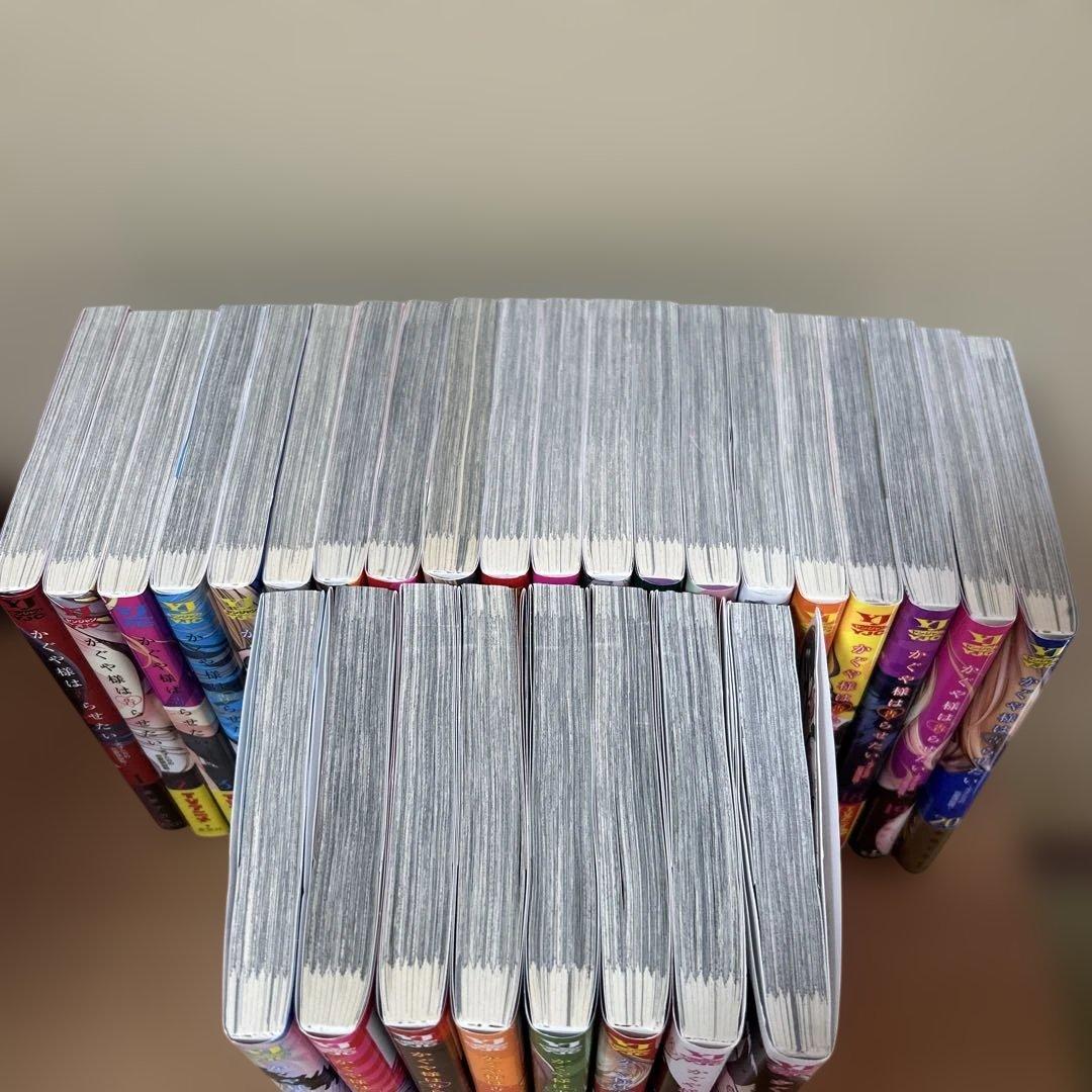 かぐや様は告らせたい 天才たちの恋愛頭脳戦　全28巻セット　赤坂アカ