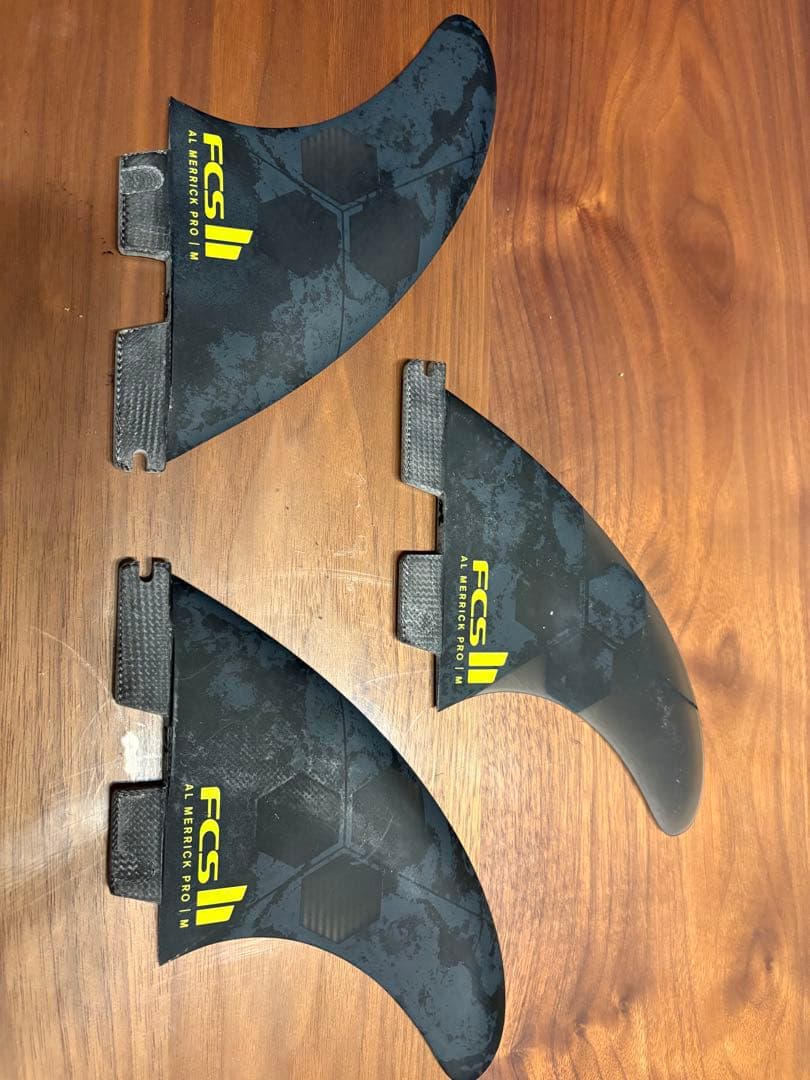 [ほぼ新品]FCS Ⅱ AM サーフボードフィン サイズM