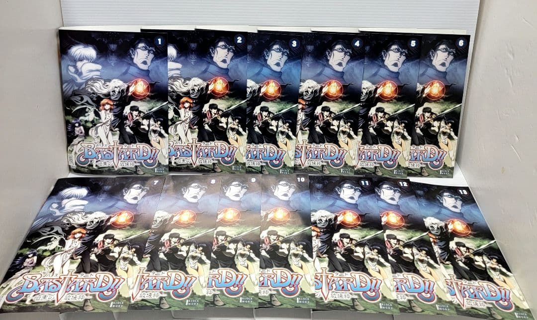 BASTARD!! -暗黒の破壊神- レンタルDVD　全13巻