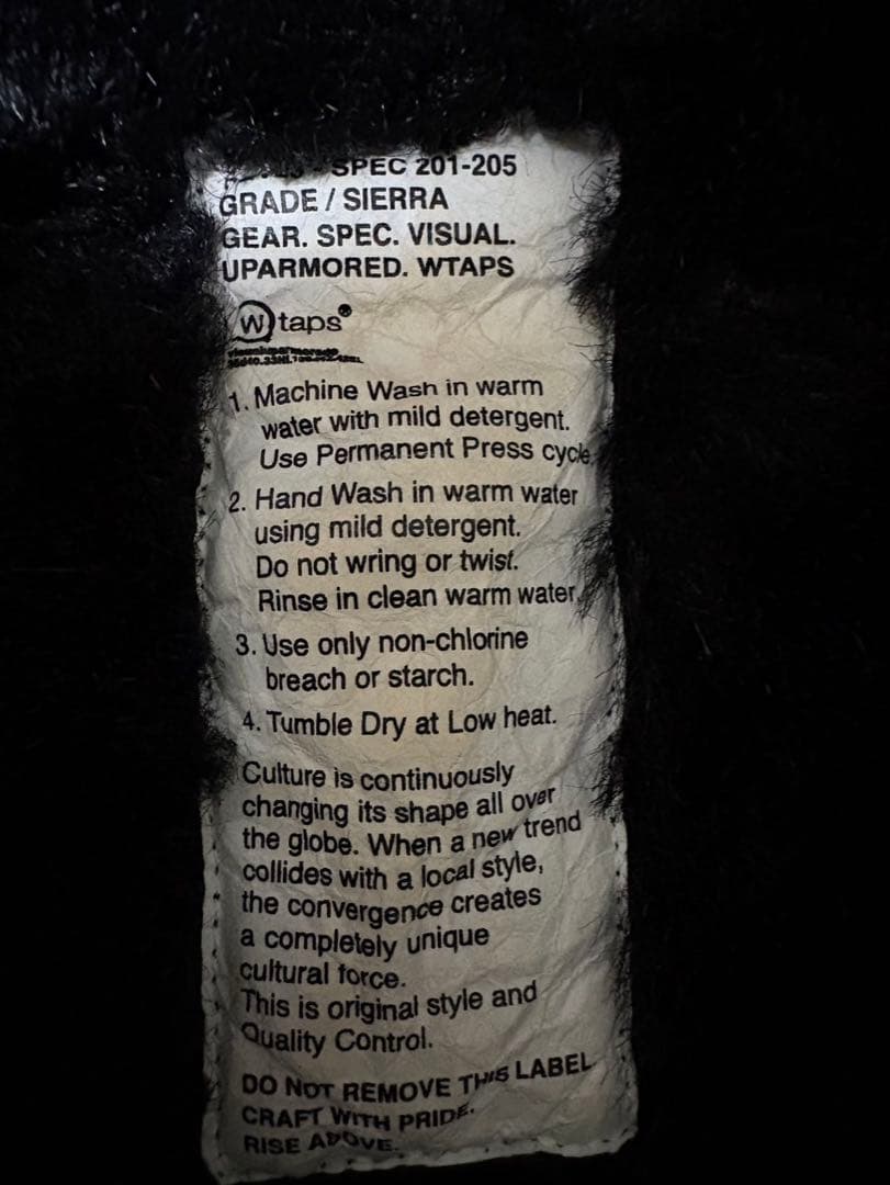 wtaps スカルプリント Ｍ－４３ミリタリージャケット