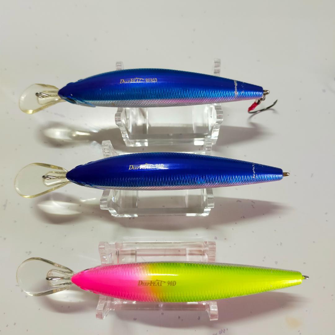 サクラマス用ミノー9個セット　ディープフィート等