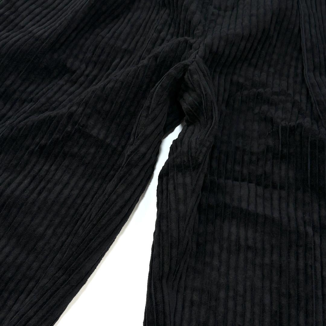 極美品 SAINT LAURENT PARIS 1タックコーデュロイトラウザーズ