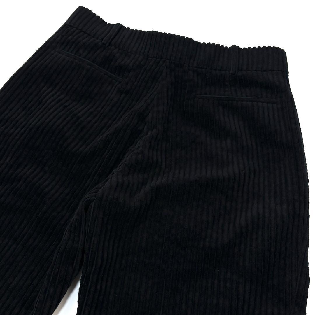 極美品 SAINT LAURENT PARIS 1タックコーデュロイトラウザーズ
