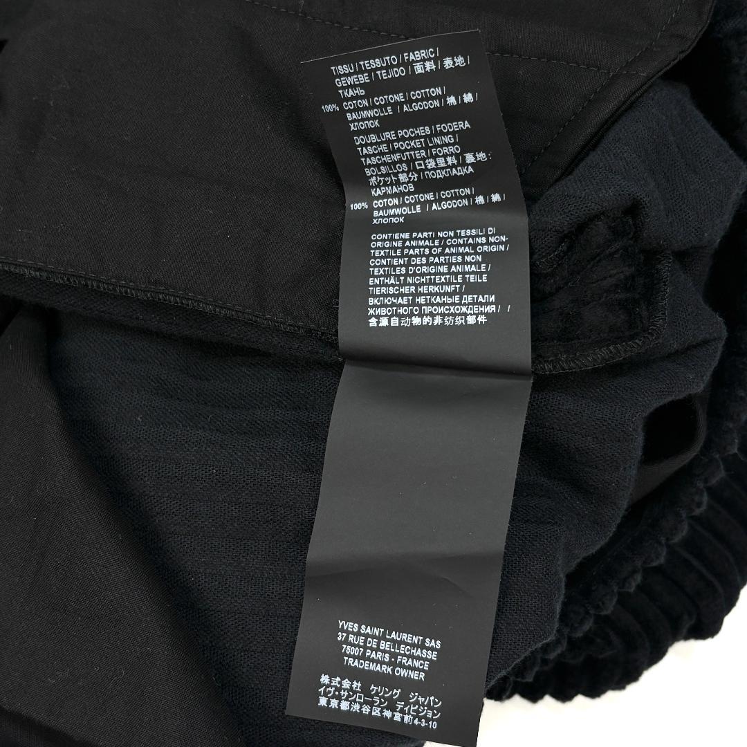 極美品 SAINT LAURENT PARIS 1タックコーデュロイトラウザーズ