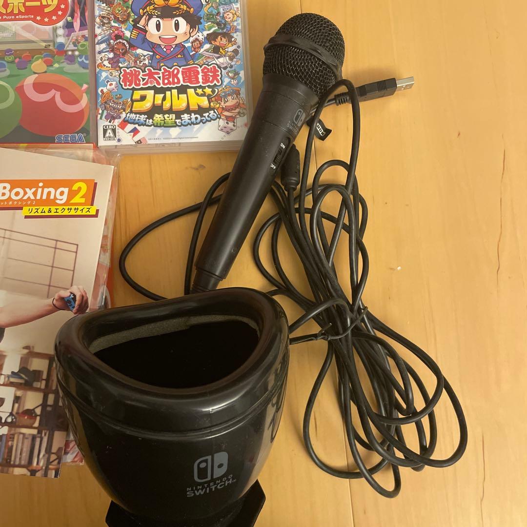 Nintendo Switch 本体 青/オレンジとソフトセット