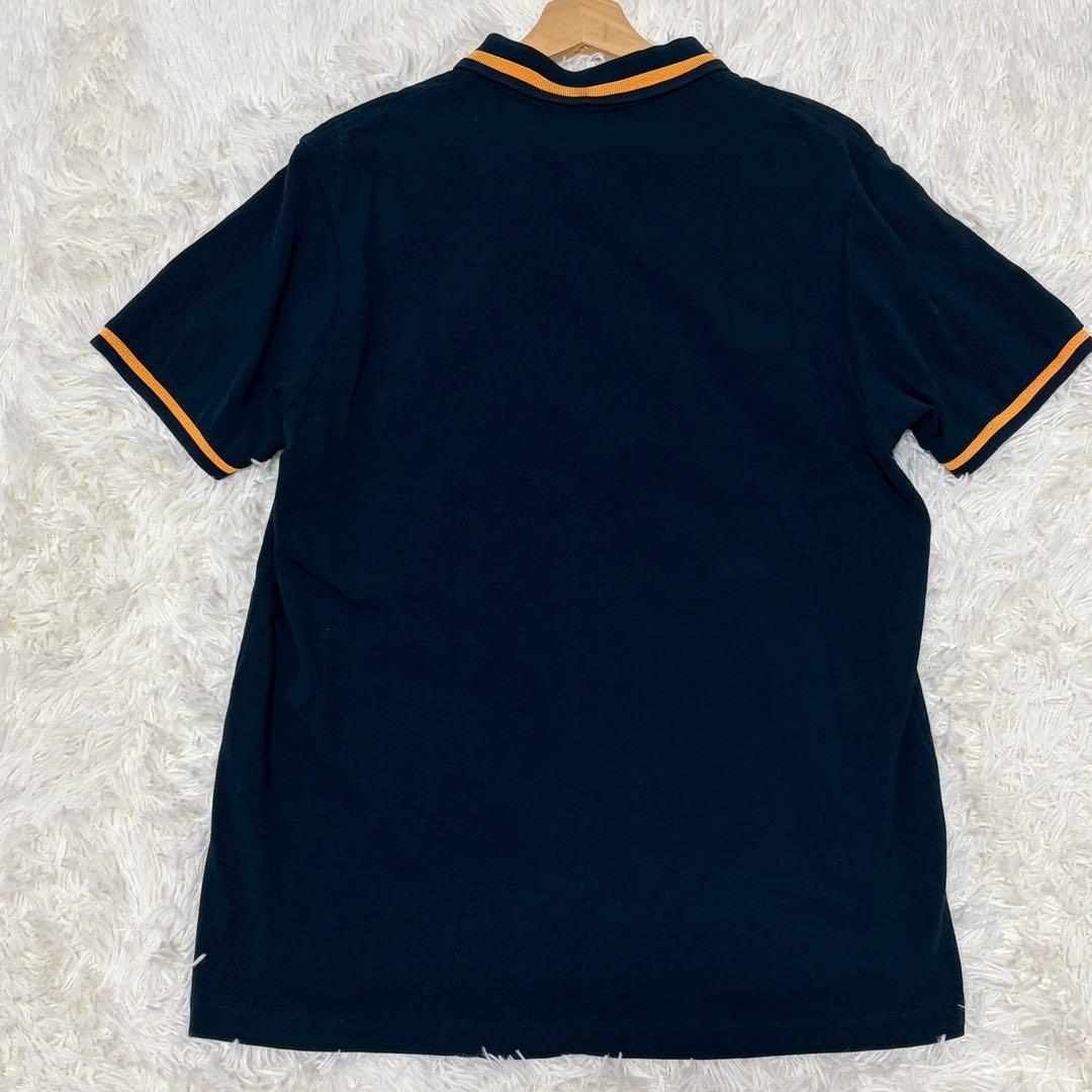 美品 ロエベ 近年モデル L相当 ロゴ ポロシャツ アナグラム オーバーサイズ