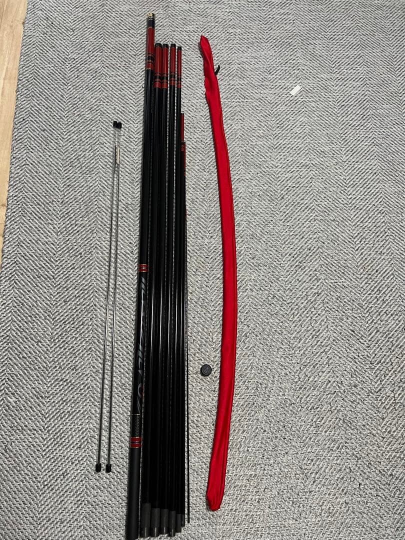 [極美品]がまかつ競技スペシャルV6引抜早瀬90