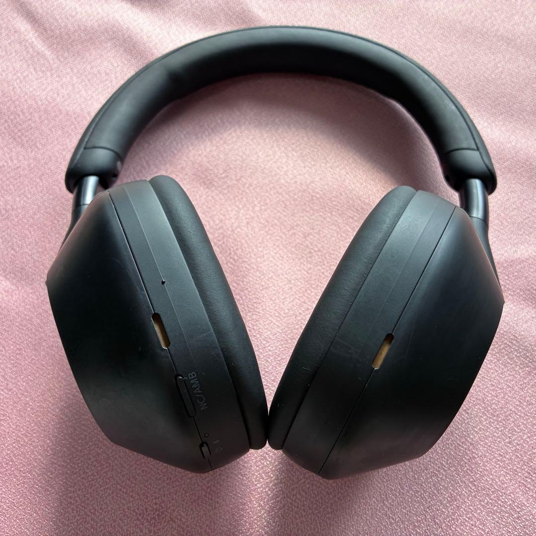 Sony ワイヤレスノイズキャンセリングヘッドホン 数回使用 ケース・ケーブル付