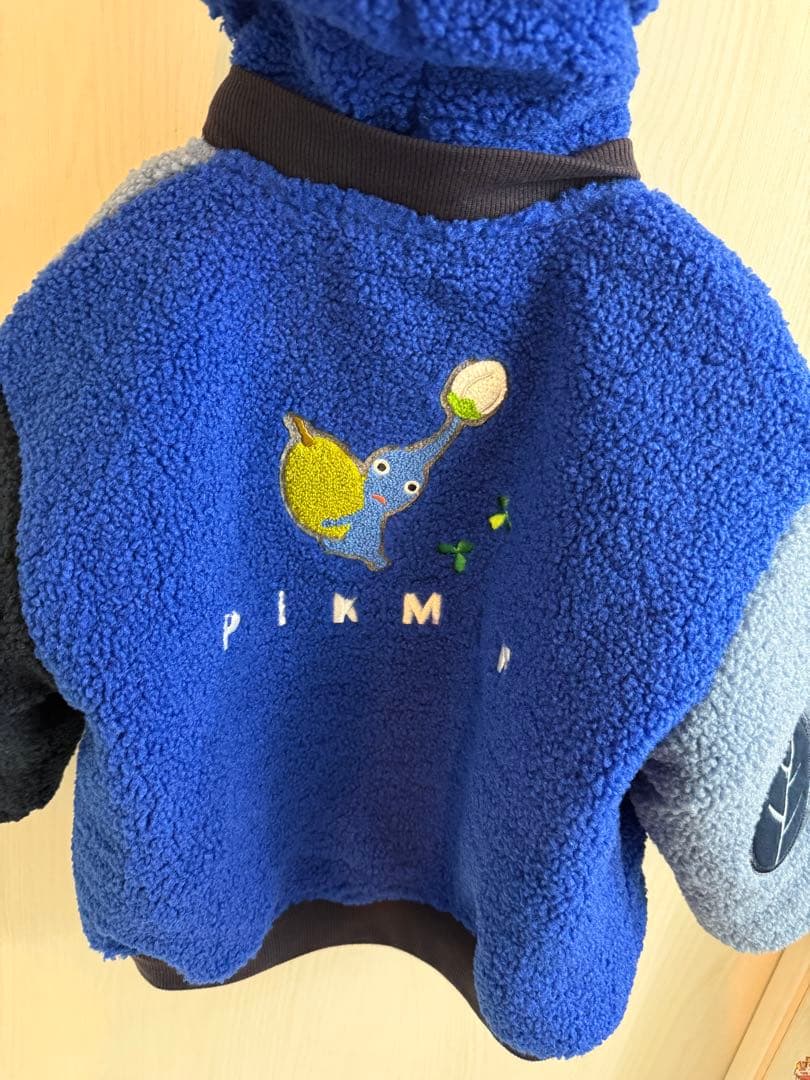 k*t様 新品】ピクミン BREEZE リバーシブルボアブルゾン ブルー 120
