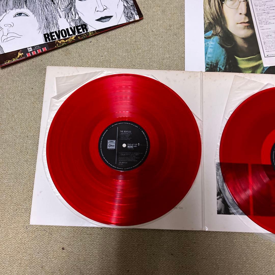 ★美盤 ビートルズ 82年盤 国内限定 モノラル赤盤 全10タイトル
