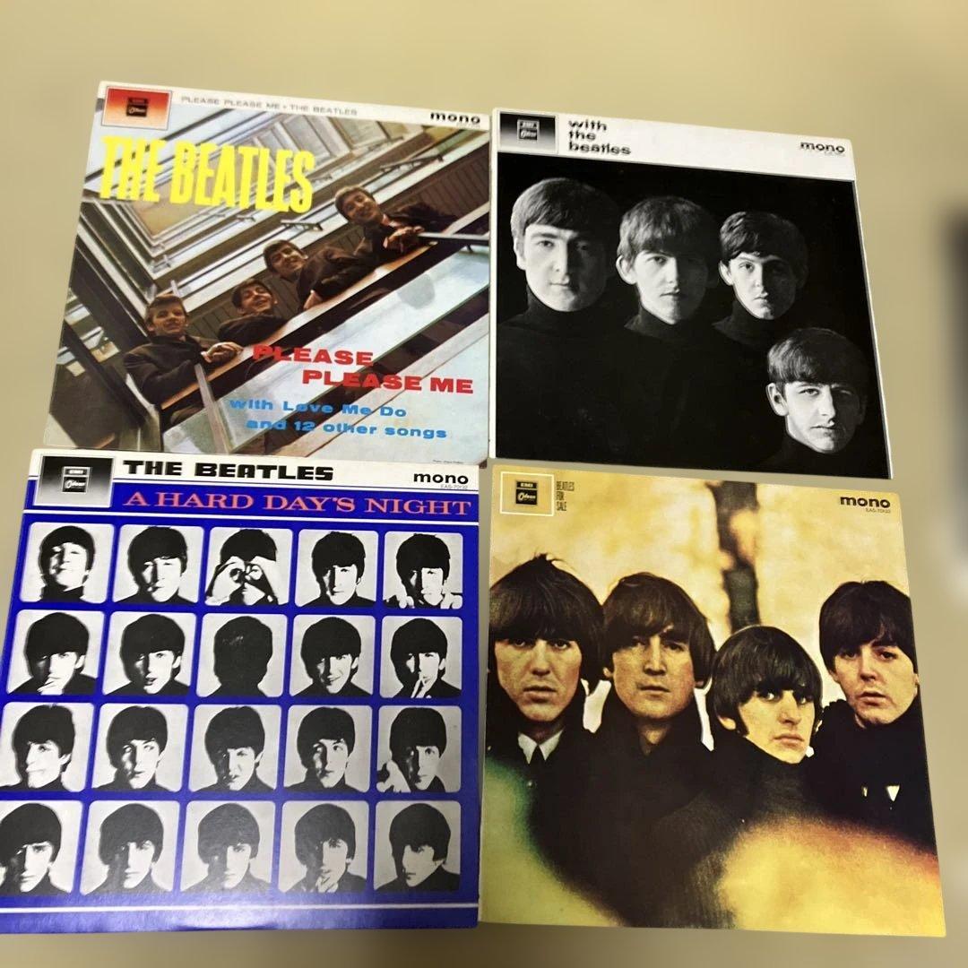 ★美盤 ビートルズ 82年盤 国内限定 モノラル赤盤 全10タイトル