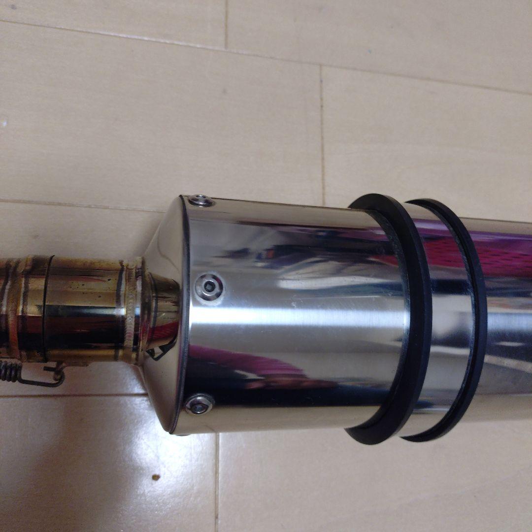 BEAMS ステンレス スリップオンマフラー ヤマハ トリッカー用　美品