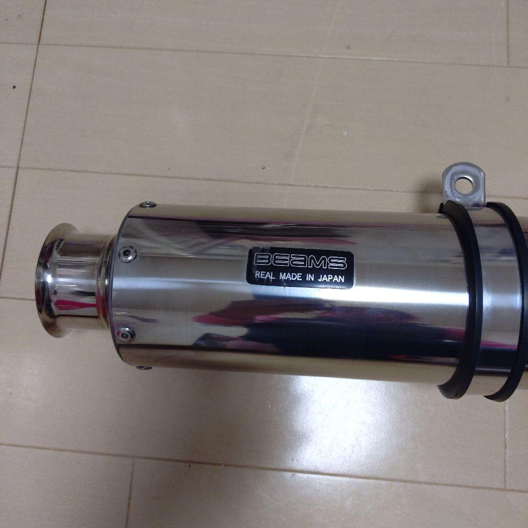 BEAMS ステンレス スリップオンマフラー ヤマハ トリッカー用　美品