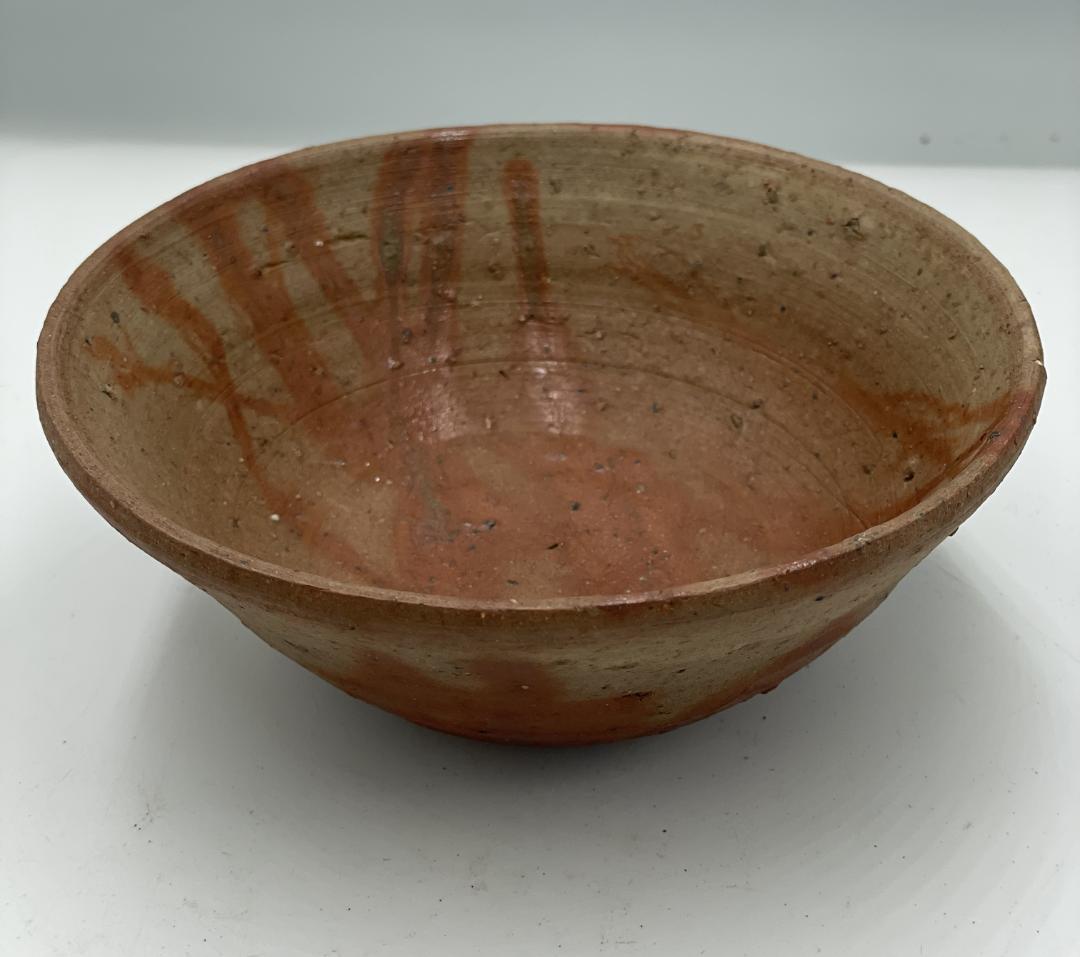 備前焼　超レア　中村六郎　初釜茶わん