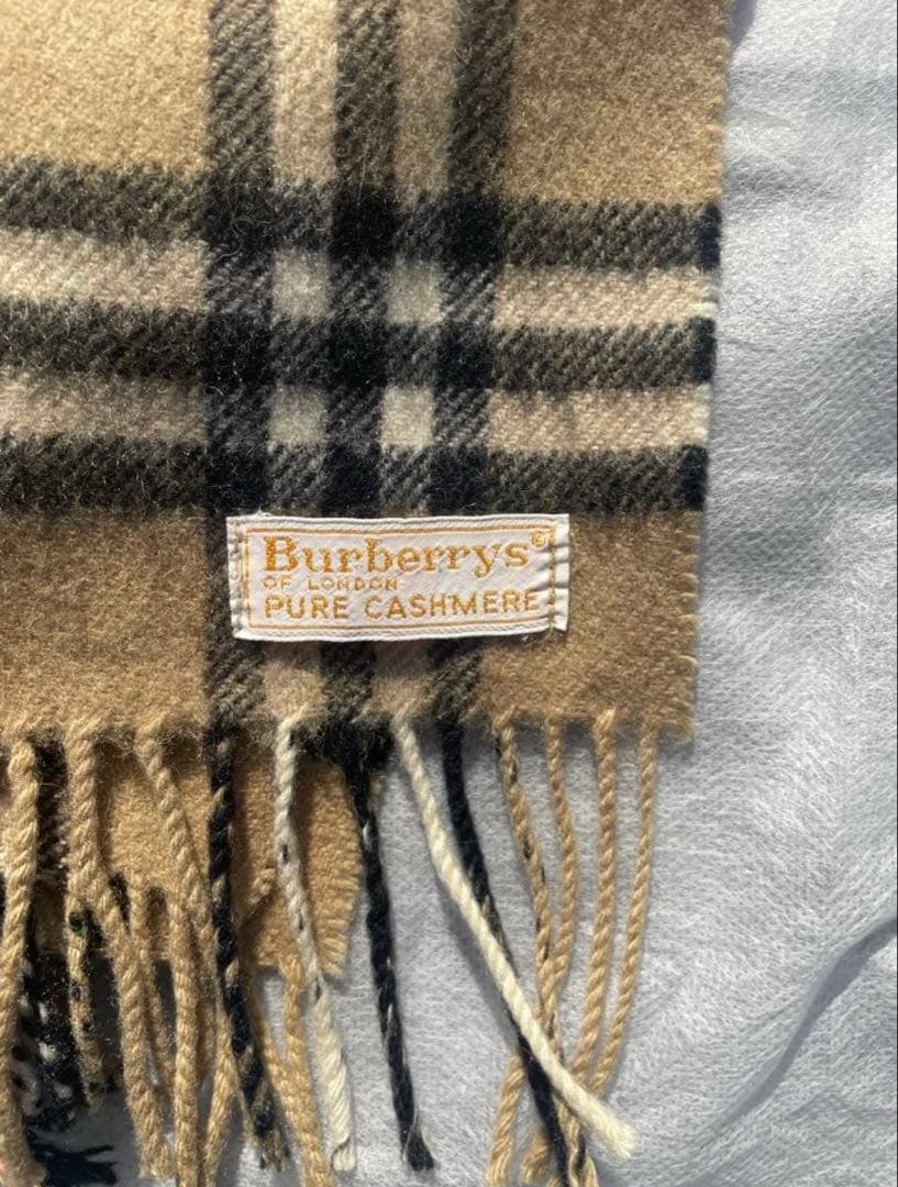 Burberrys LONDONマフラー ノバチェック カシミヤ archive