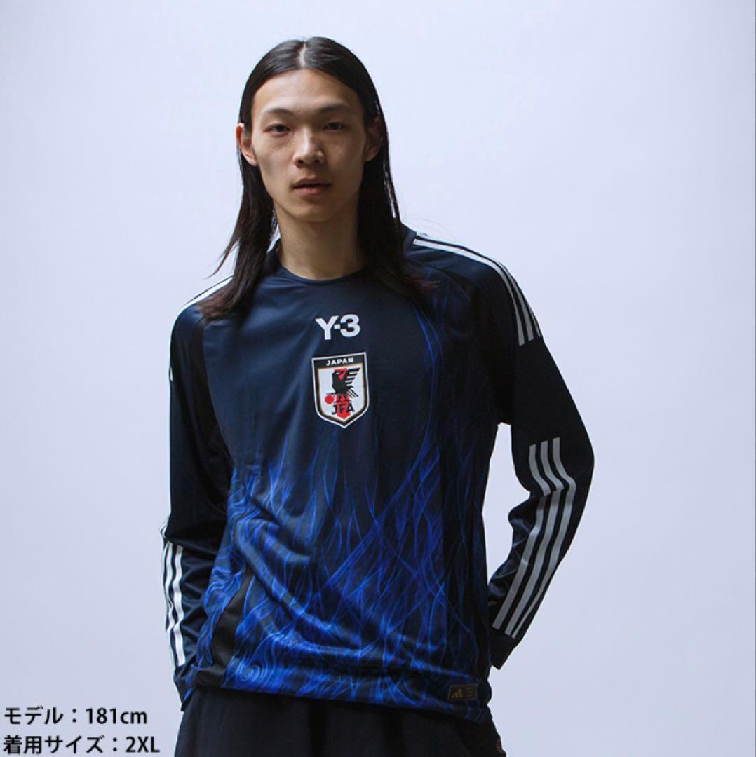 廃盤 Y-3 サッカー日本代表ユニホーム オーセンティック 長袖 XS 正規品