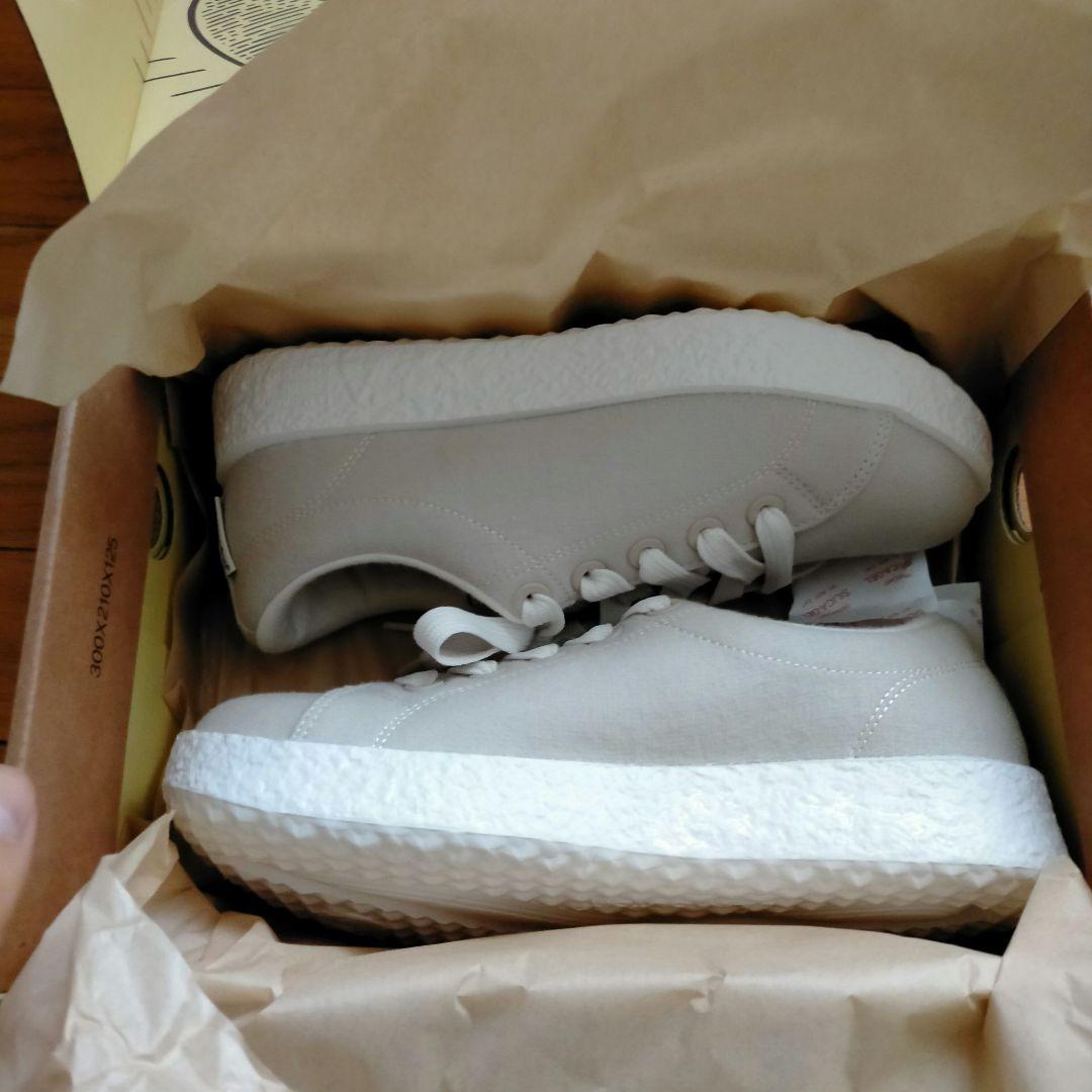 Le Mouton バディ 軽い メリノ ウール 靴 ロゴ レースアップ