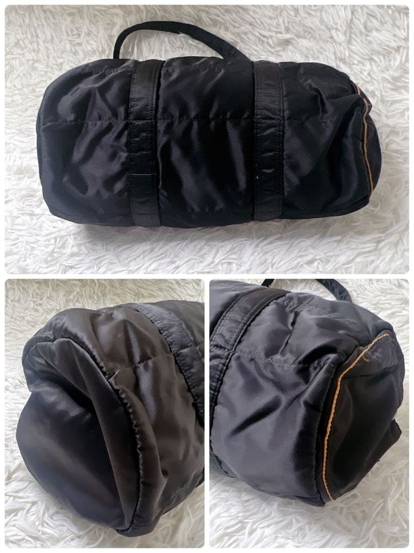 ✨美品✨　PORTER ポーター タンカー ミニドラムバッグ ブラック