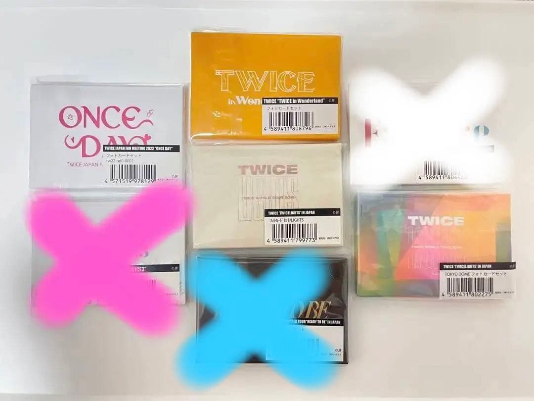 TWICEフォトカードセット（欲しい物をコメントお願いします）