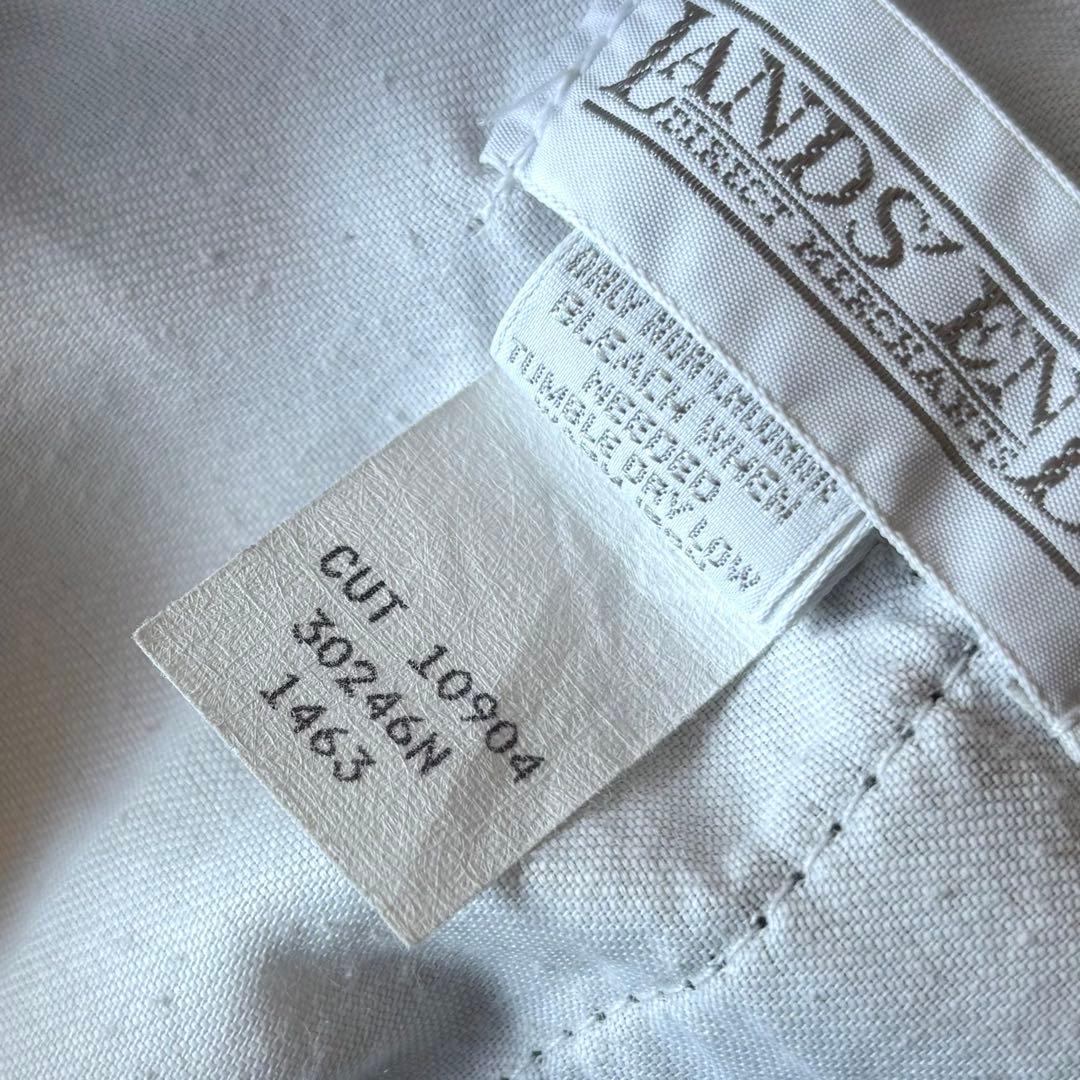 【USA製】90s LANDS'END 太畝コーデュロイパンツ 黒 W33L28