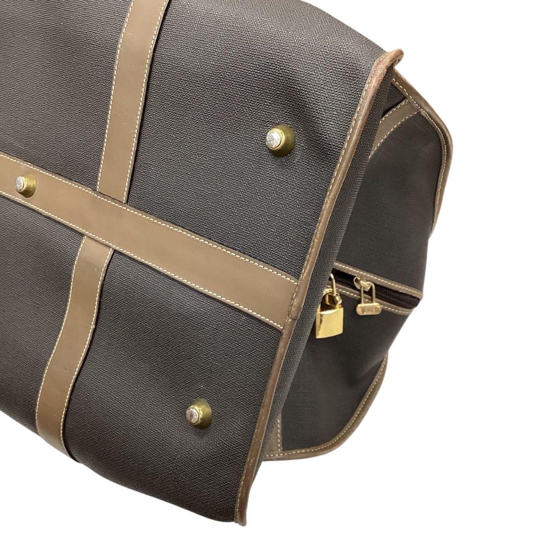 【dunhill】パドロック★ボストンバッグ★良品【ダンヒル】