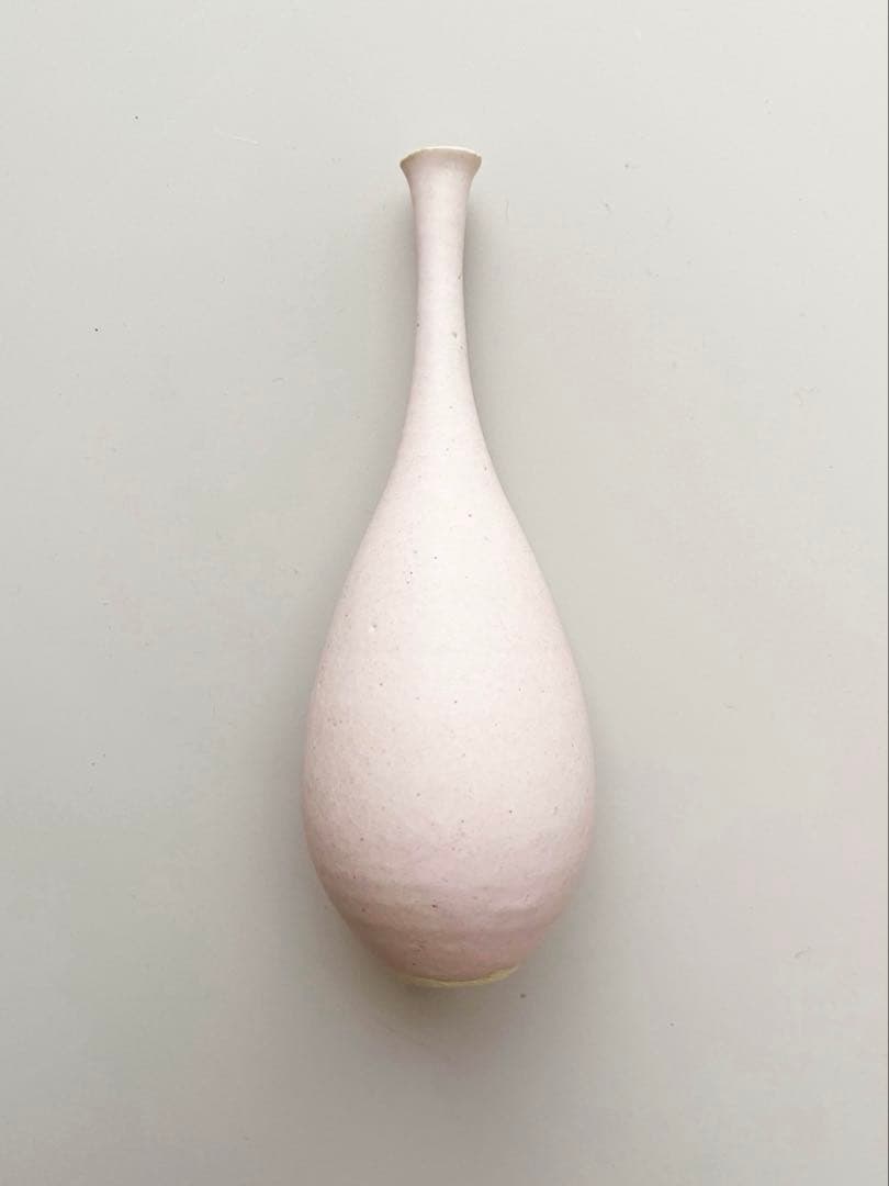 和田麻美子 花器 3点セット 一輪挿し ミニベース うつわ 作家もの 桃灰黄