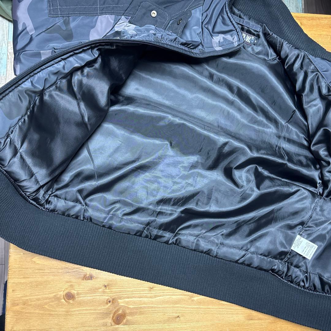 AVIREX PDW MA-1フライトジャケット（ミリタリージャケット）カモフラ