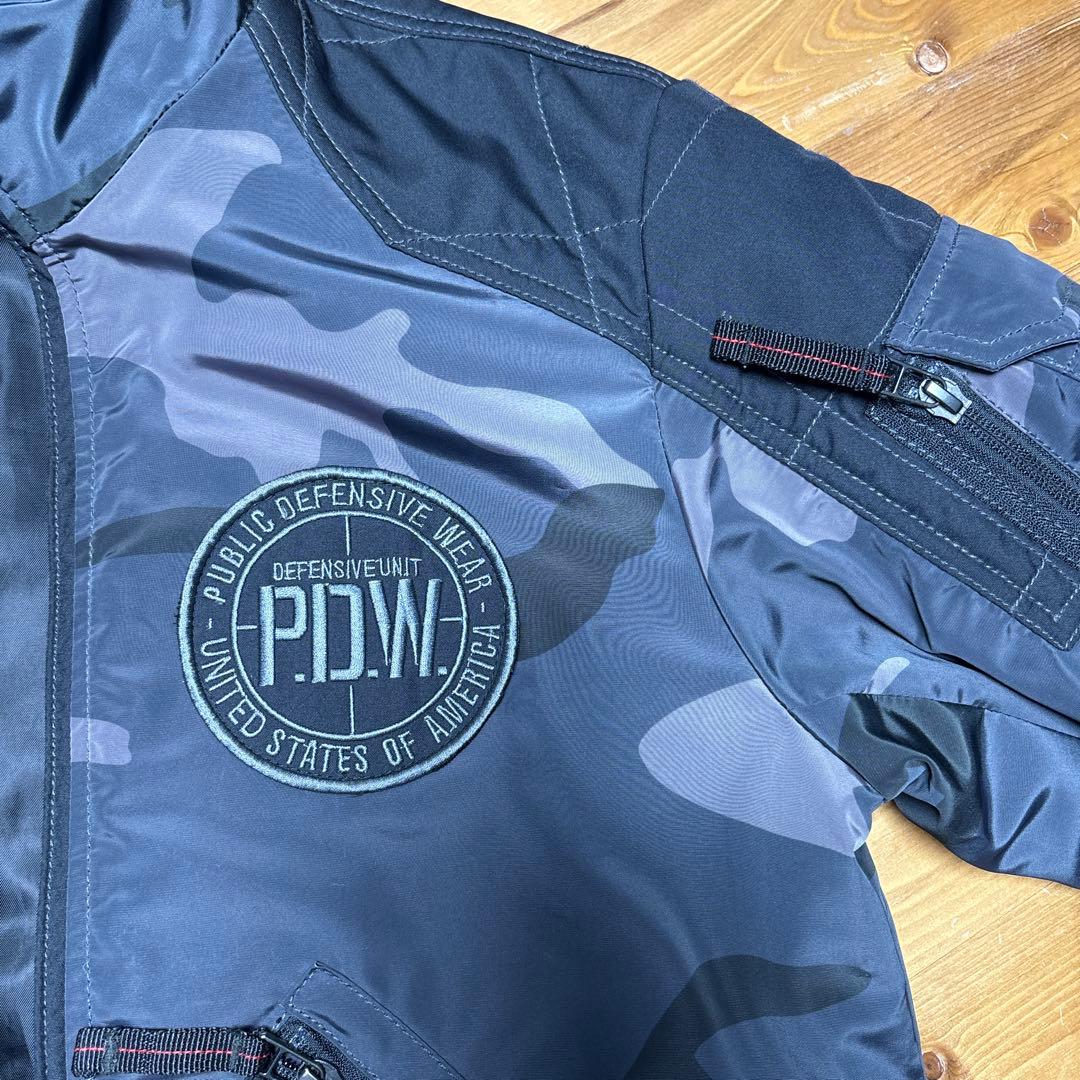 AVIREX PDW MA-1フライトジャケット（ミリタリージャケット）カモフラ