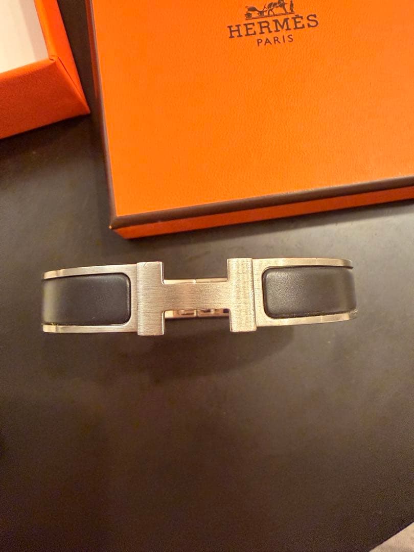 エルメス ブレスレット クリックHH ブラック