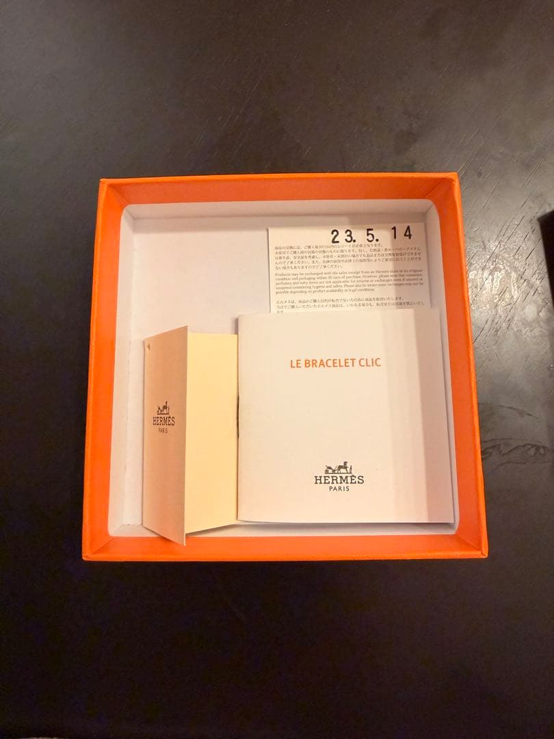 エルメス ブレスレット クリックHH ブラック