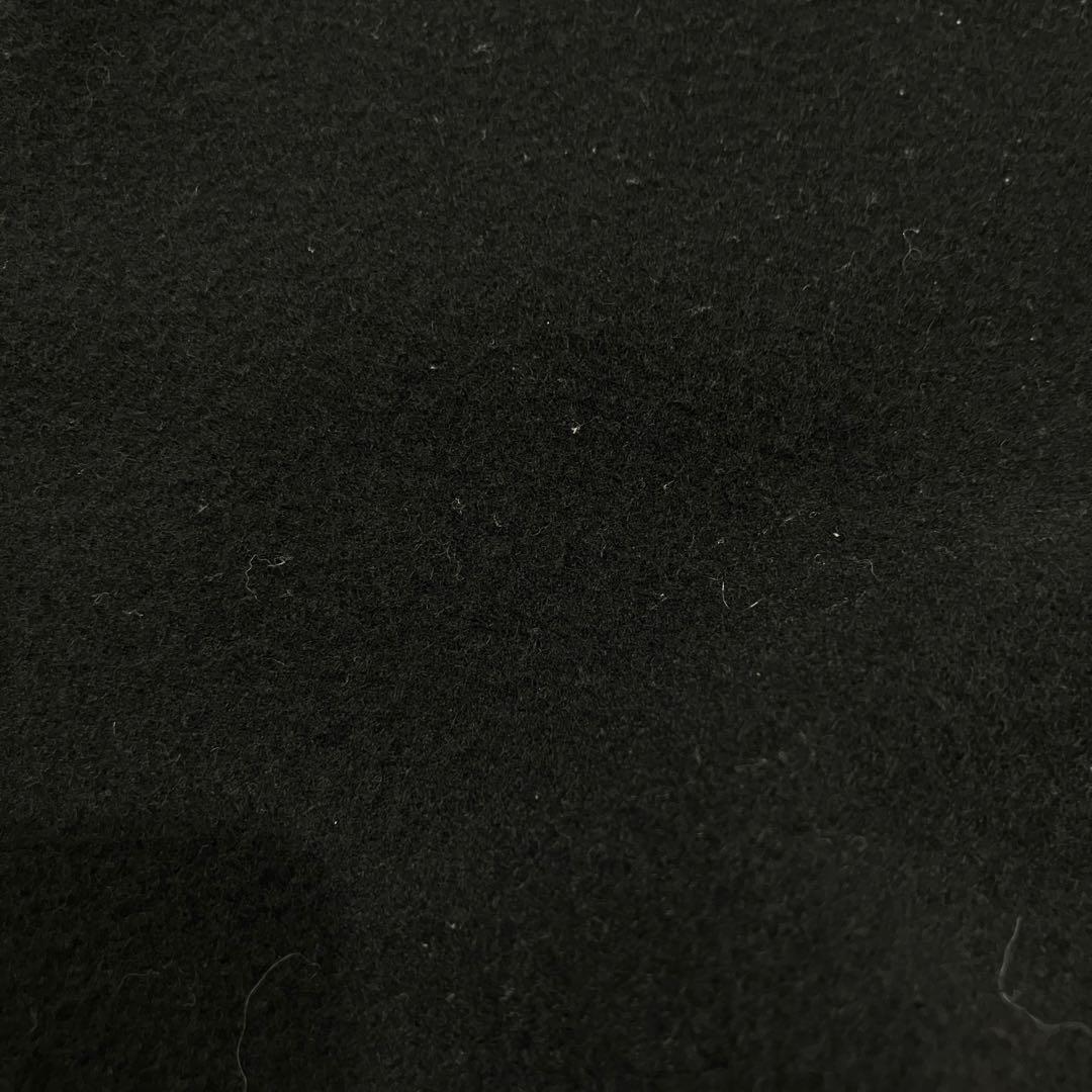 ブルーレーベルクレストブリッジ チェスターコート オーバーサイズ 38 黒