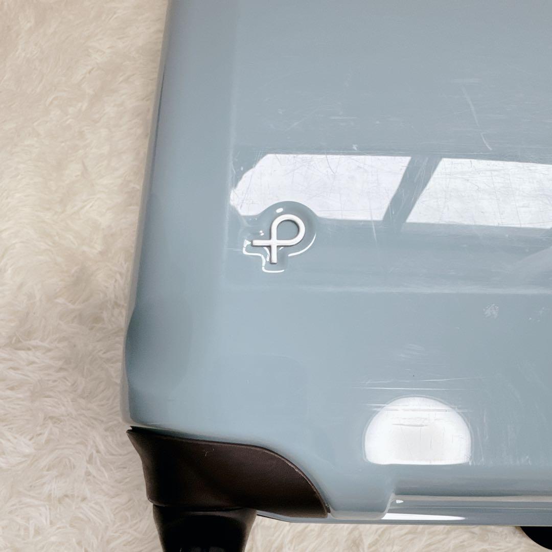 【極美品】 プロテカ キャリーケース 機内持ち込み可能 日本製 ピーコックブルー